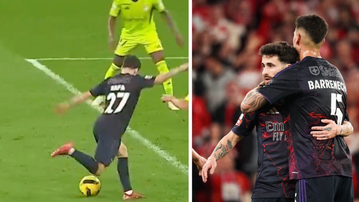 Rafa Silva, Benfica'da siftah yaptı: Rabona golü sosyal medyada gündem oldu