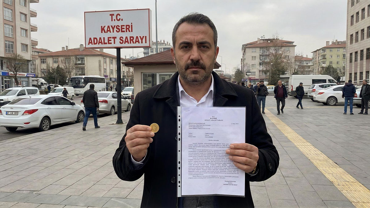 Çeyrek altın takmadığı için akrabasına açtığı davayı kazandı