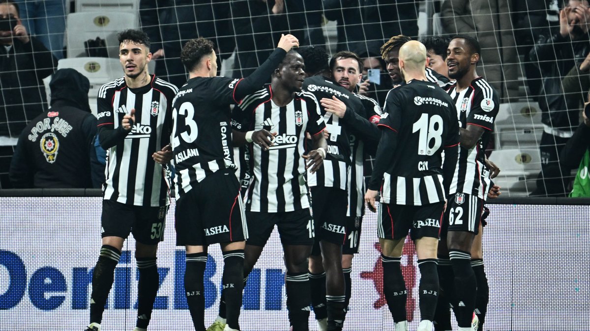 Kartal'dan kritik 3 puan:  Beşiktaş evinde farklı kazandı