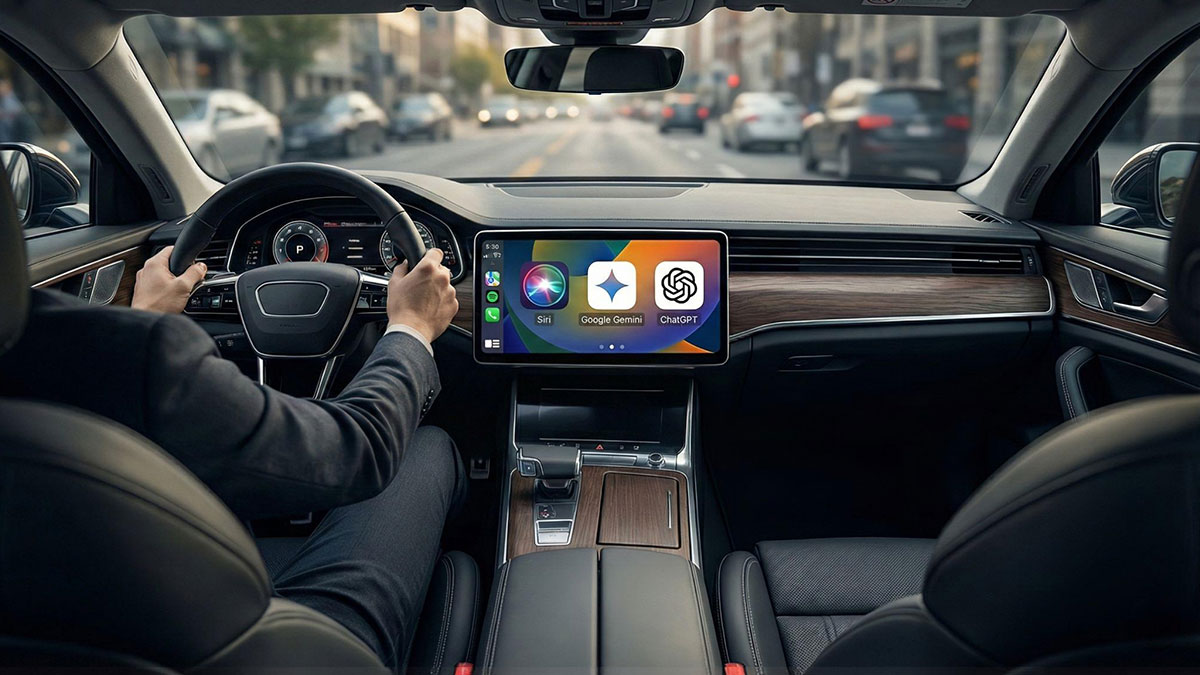 Apple CarPlay, Google Gemini ve ChatGPT'ye kapıyı açtı