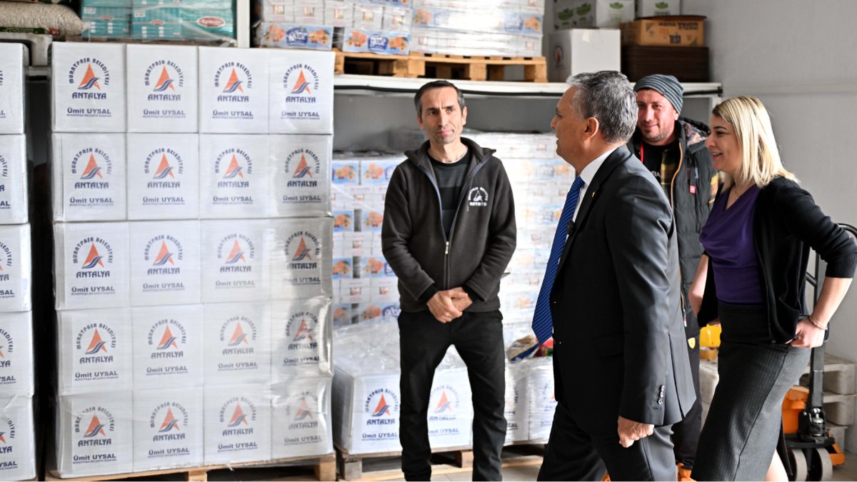 Muratpaşa’da Ramazan dayanışması