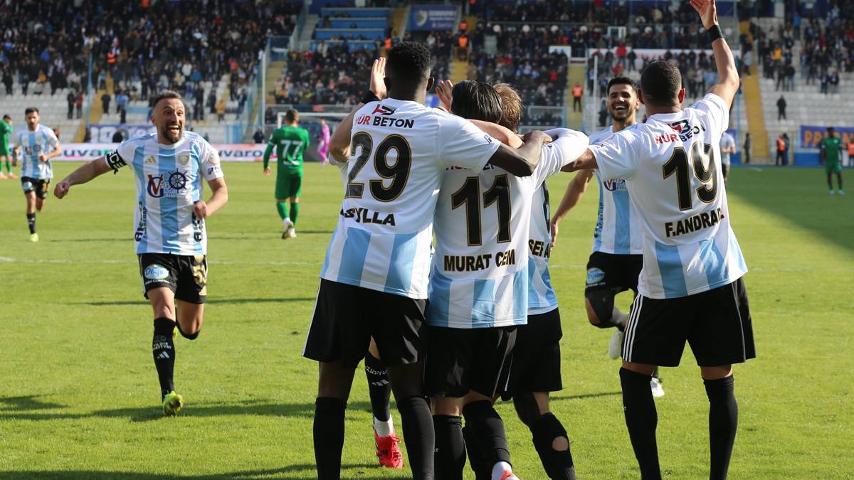 Erzurumspor Süper Lig'e yürüyor: 10 maçlık galibiyet serisi