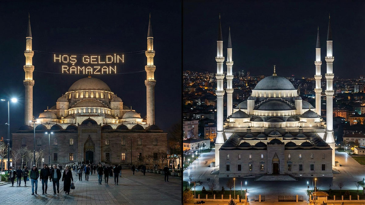 İstanbul camilerindeki mahya aydınlatması neden Ankara camilerinde yok?
