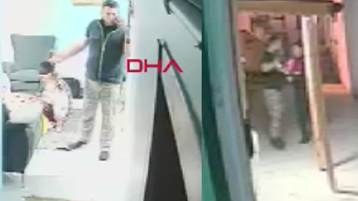 Baba ve 14 aylık kızı yaralanmıştı! Türkiye'nin konuştuğu komşu kavgası kamerada