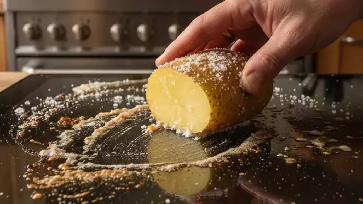 İster fırına uygulayın, ister dolaba! Yağları anında temizliyor, üzerine biraz tuz gezdirmek yeterli