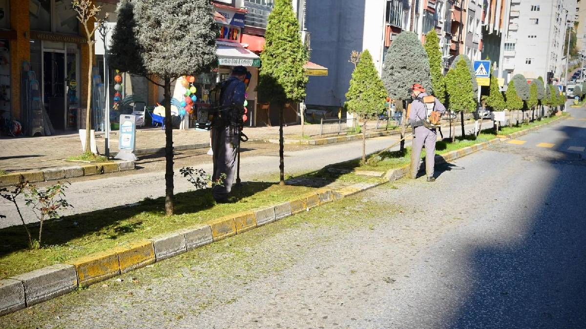 Orta refüjlerde bakım çalışması