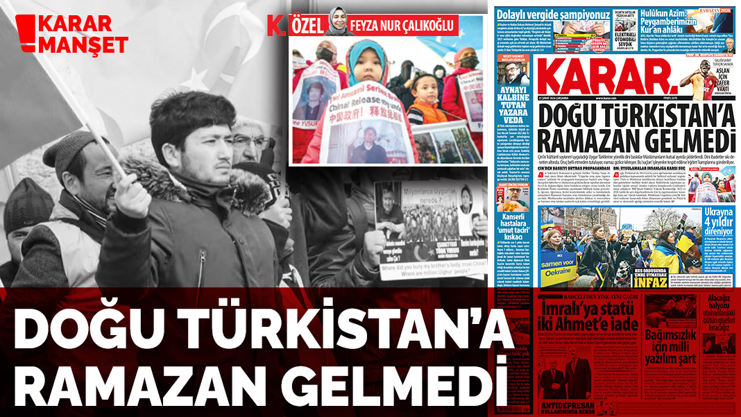 Doğu Türkistan'a Ramazan gelmedi