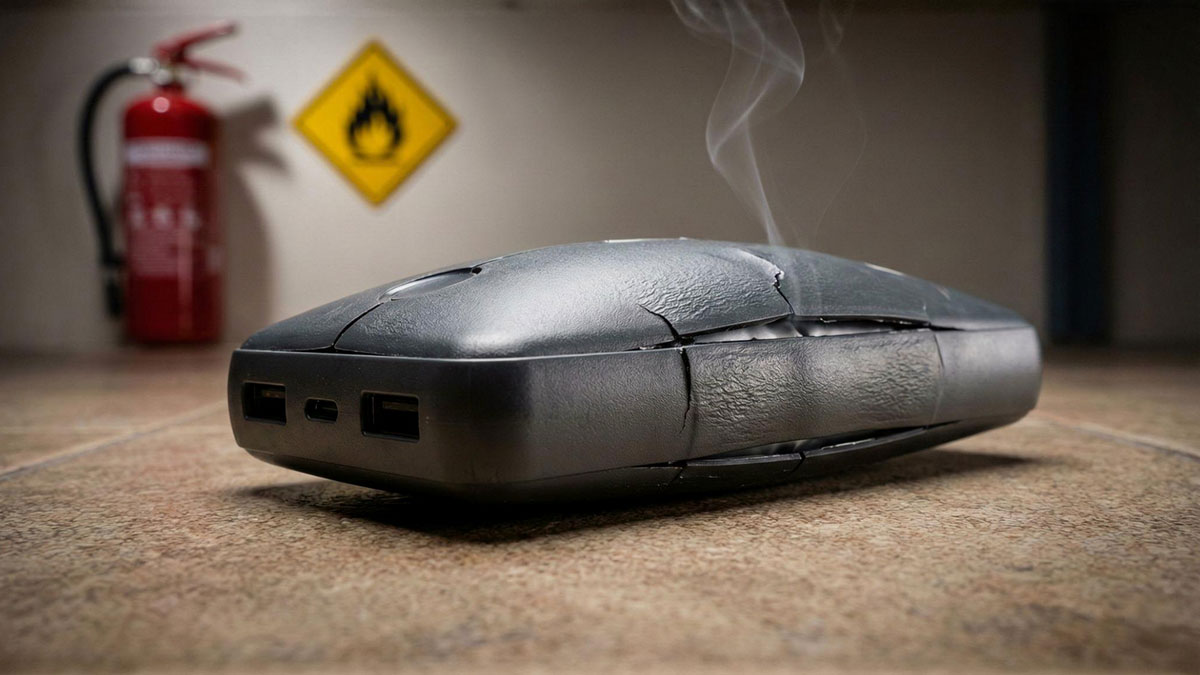 Powerbank bataryasının patlamadan önceki belirtilerine dikkat