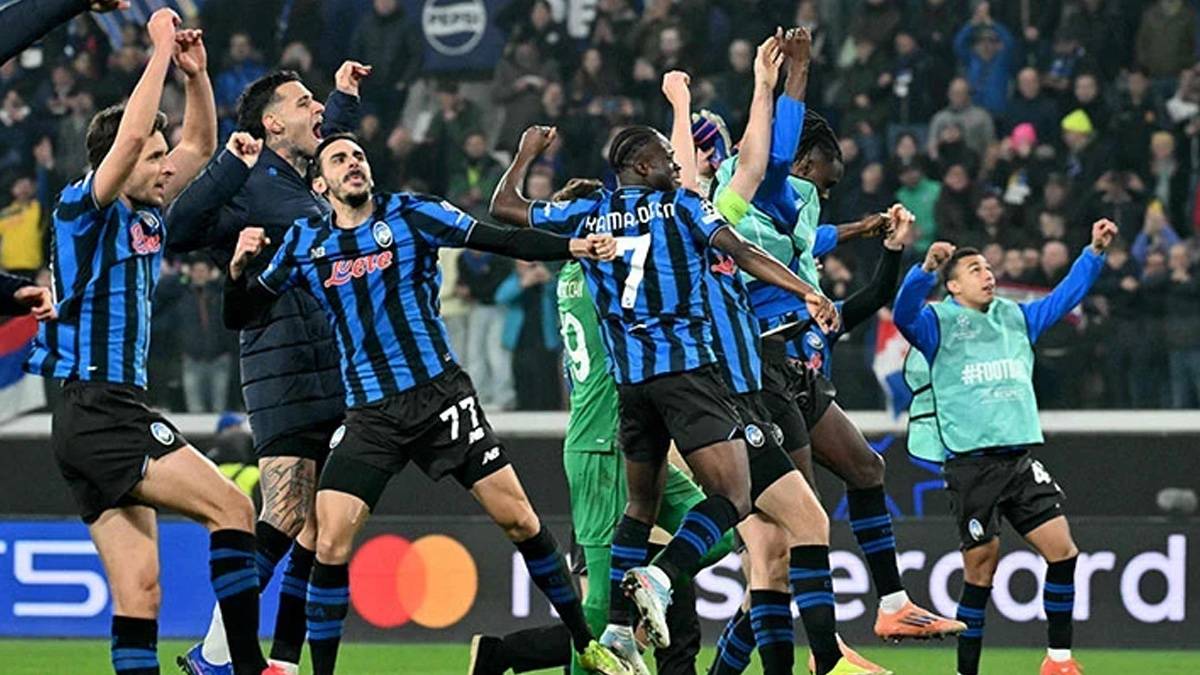 Atalanta, Dortmund'u 4 golle eledi
