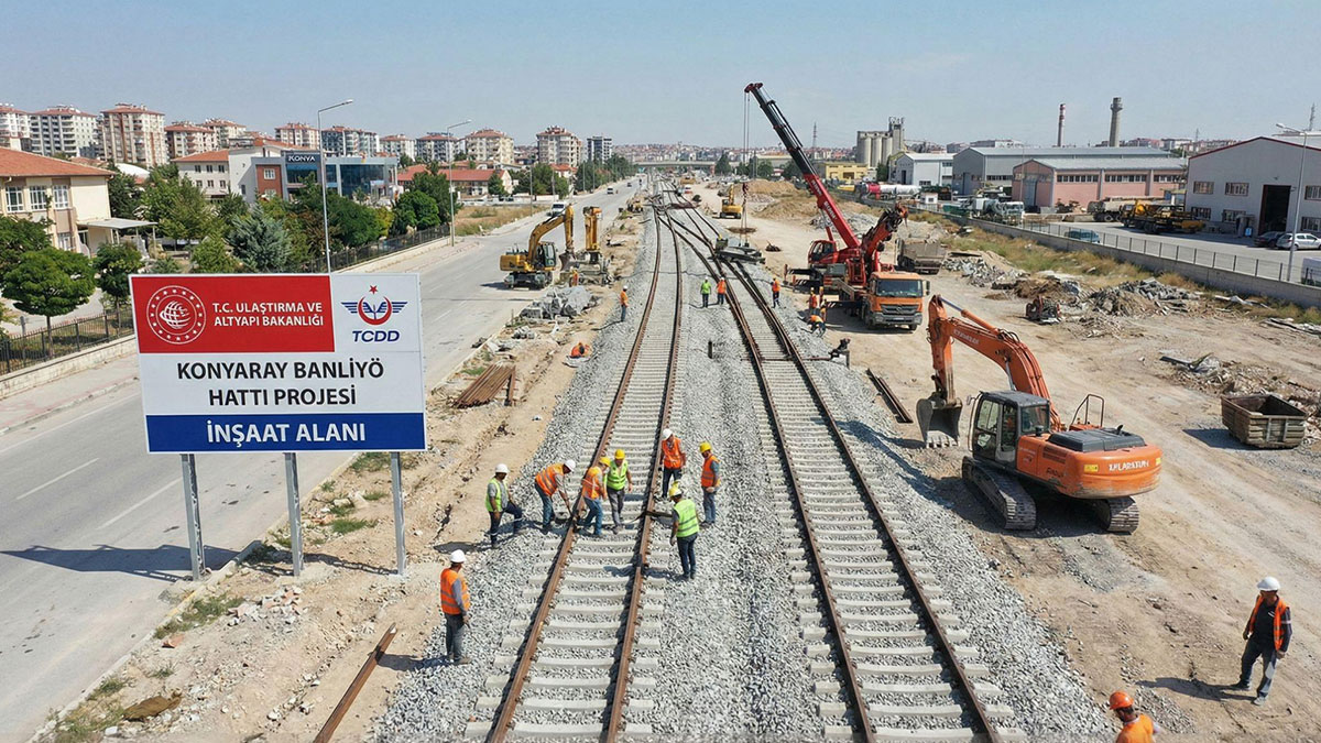 19 istasyonluk dev projenin ilk etabı yüzde 80 tamamlandı