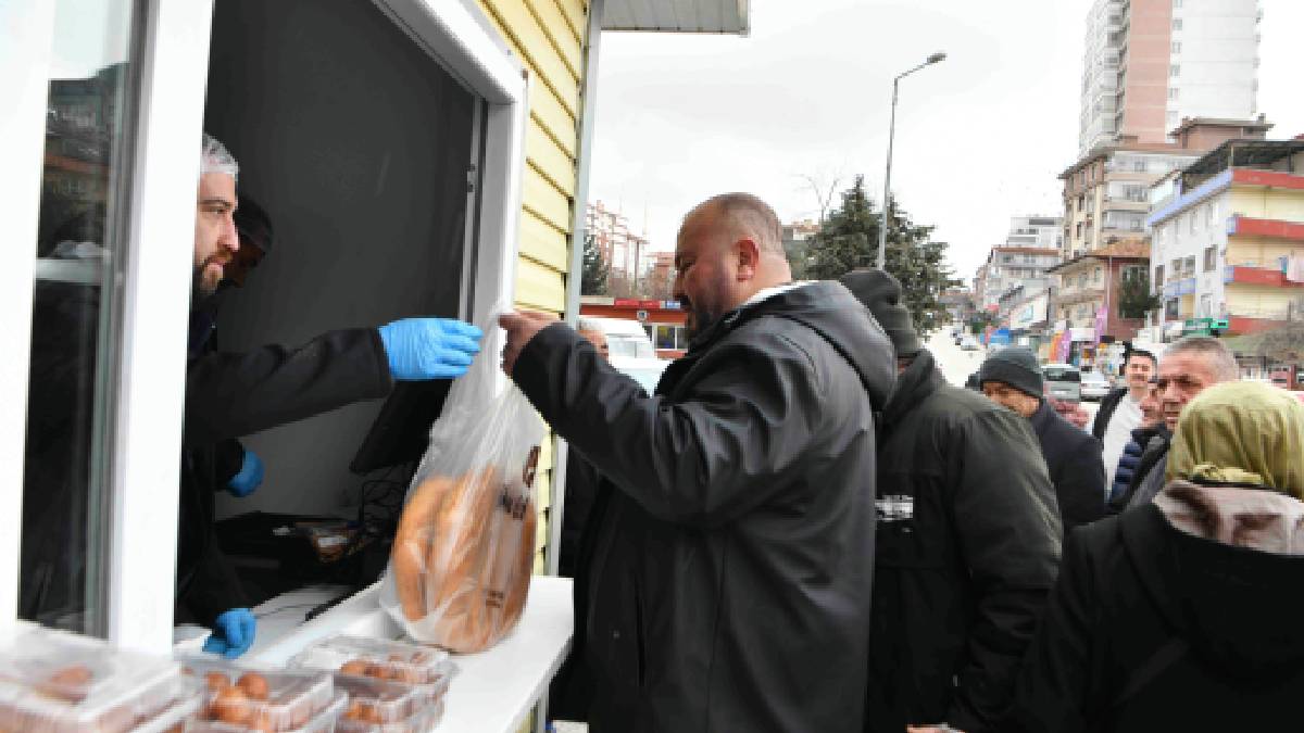 Halk Ekmek Mobil Fırın ile Yerinde Pide Üretimi Mobil Fırın Şentepe’de