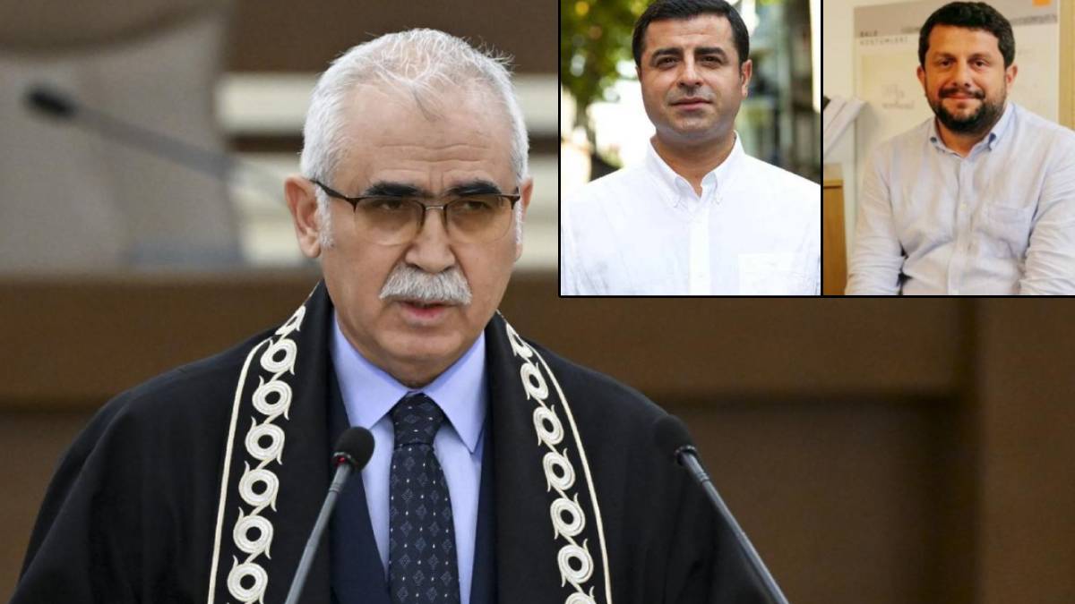 AYM Başkanı Özkaya’dan Demirtaş ve Atalay açıklaması: Mahkeme, kararlarında hukuki çerçeveye göre hareket etti