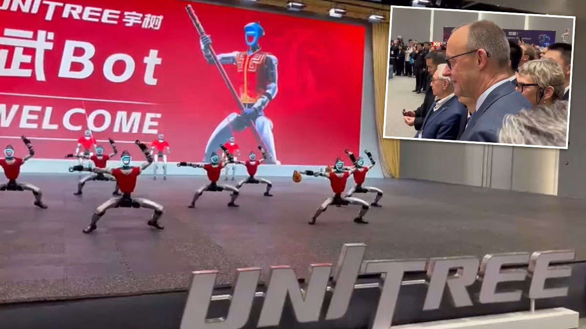 Pekin’den Berlin’e kung-fu yapan robotlarla "gövde gösterisi": Şansölye Merz’in Çin ziyaretinde "rollerin tersine döndüğü" anlar