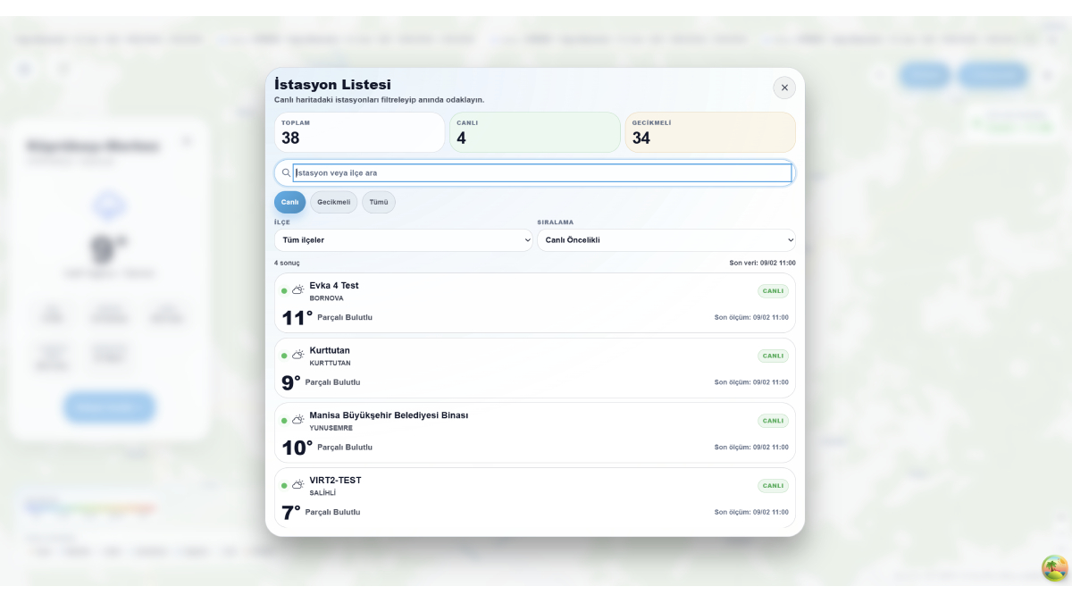 Büyükşehir’den dijital erken uyarı sistemi