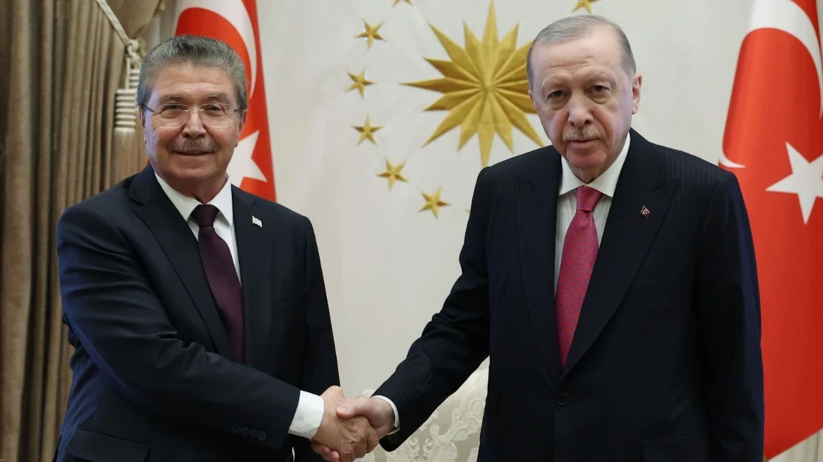 Erdoğan, KKTC Başbakanı Üstel ile görüştü