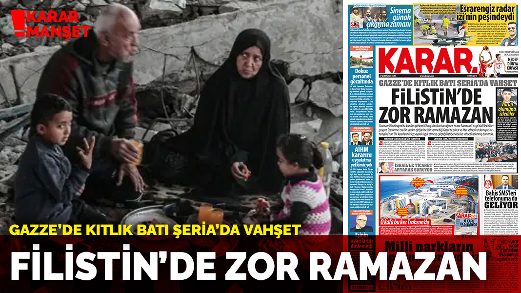 Gazze'de kıtlık Batı Şeria'da vahşet: Filistin'de zor Ramazan