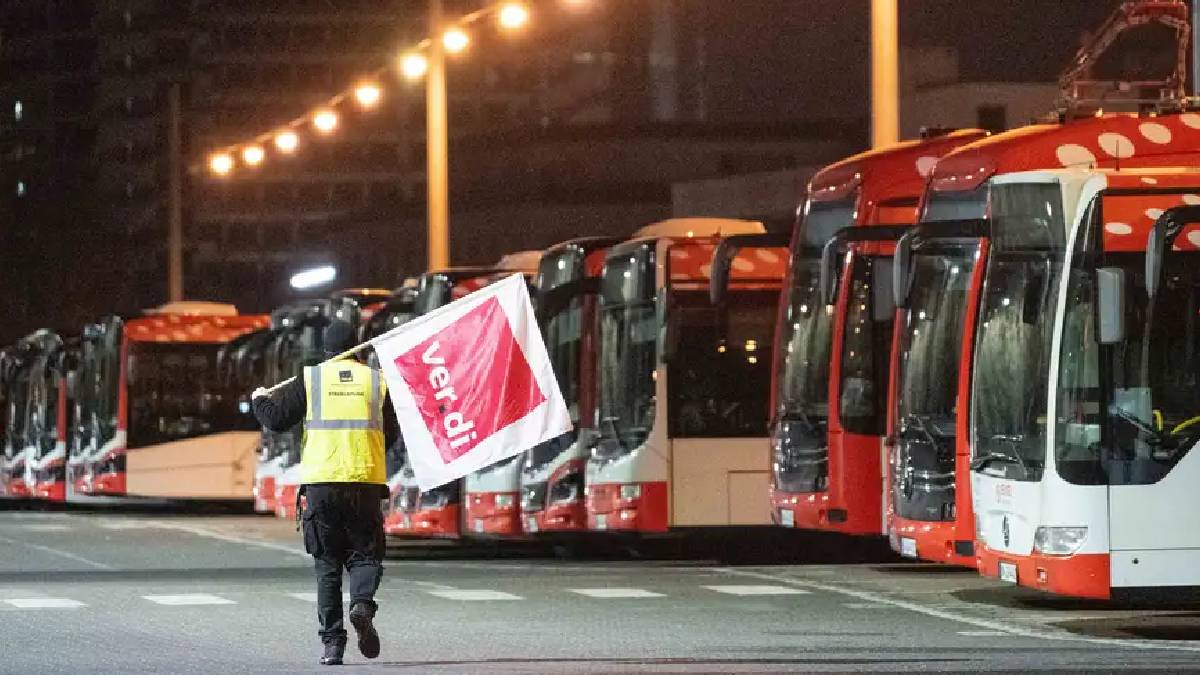 Almanya’da toplu taşımada yeni grev dalgası