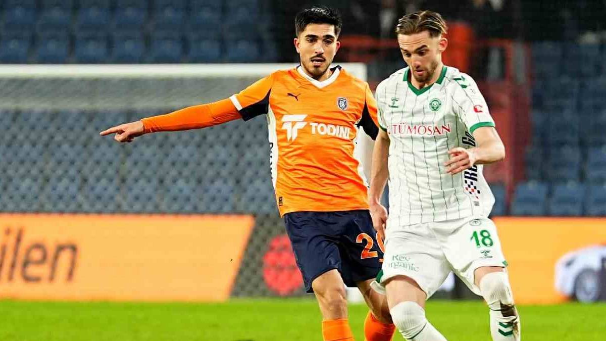 Başakşehir, Konyaspor'u 2 golle geçti
