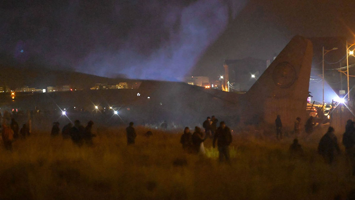 Bolivya’da askeri uçak düştü: 15 ölü, 30 yaralı