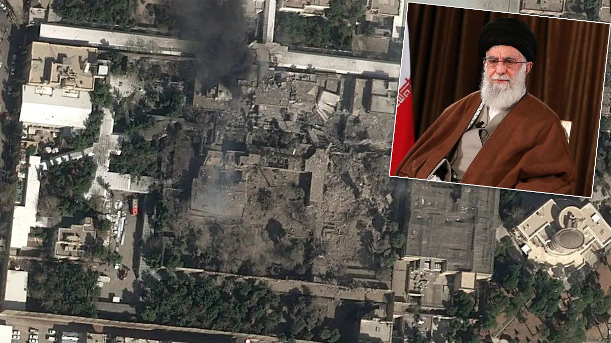 İlk görüntüler geldi: ABD saldırısında Hamaney'in konutu yerle bir oldu