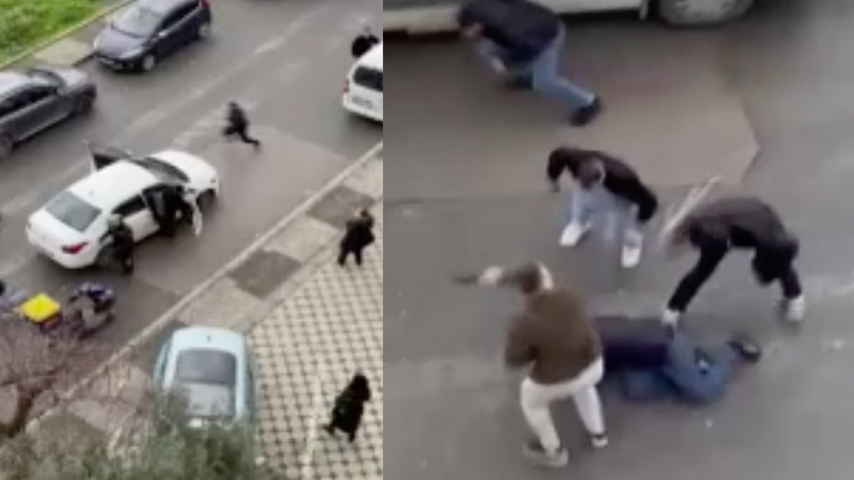 Ataşehir'de sopalı yol verme kavgasında 1 milyon TL ceza! O anlar kamerada