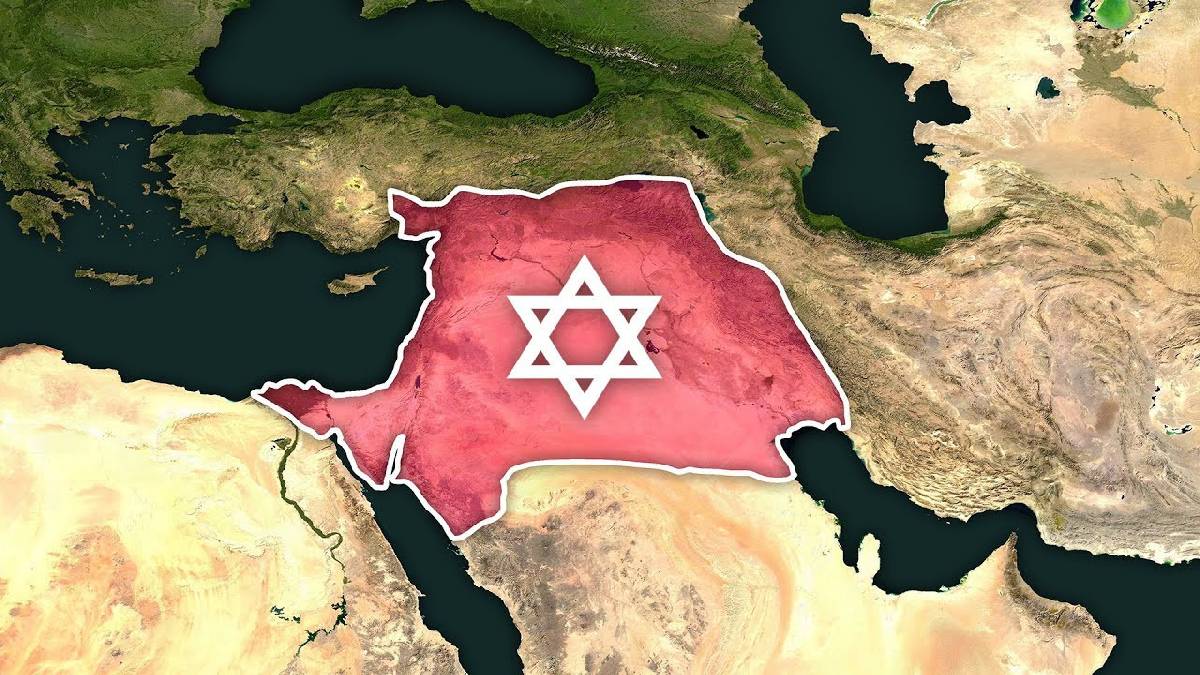 Erdoğan'ın 'Sıra Bize Gelecek' dediği harita: İsrail'in Vadedilmiş Topraklar haritası hangi ülkeler, şehirler...