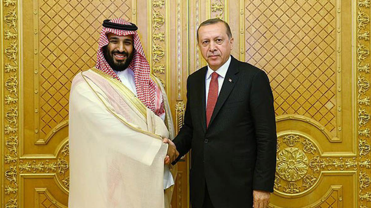 Cumhurbaşkanı Erdoğan, Prens Selman'la görüştü