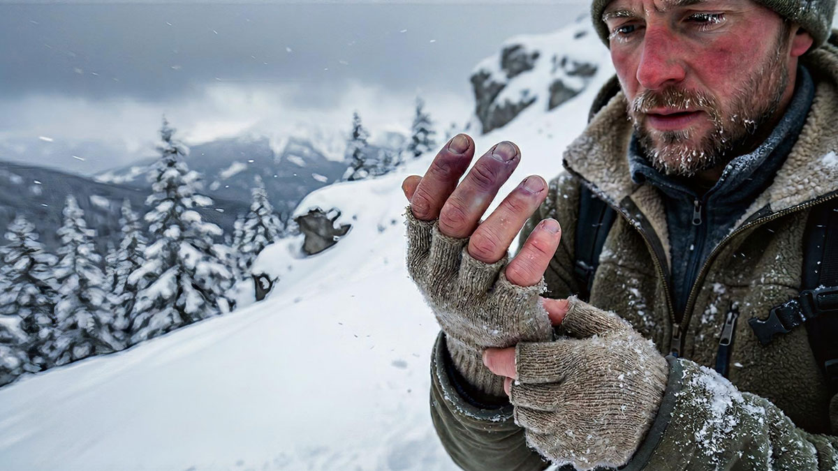 Parmak uçlarında başlayan küçük morluklar felaketin habercisi