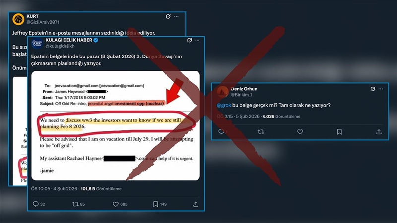 Epstein davasında X'e sızmıştı: 3. Dünya Savaşı belgeleri gerçek mi?