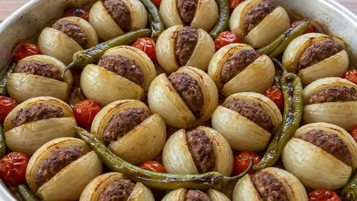 Gaziantep’in gizli lezzet hazinesi: Nar ekşili soğan kebabı! Kış aylarının vazgeçilmezi...