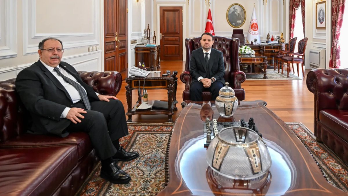 Adalet Bakanı Akın Gürlek, YSK Başkanı Ahmet Yener’i ağırladı