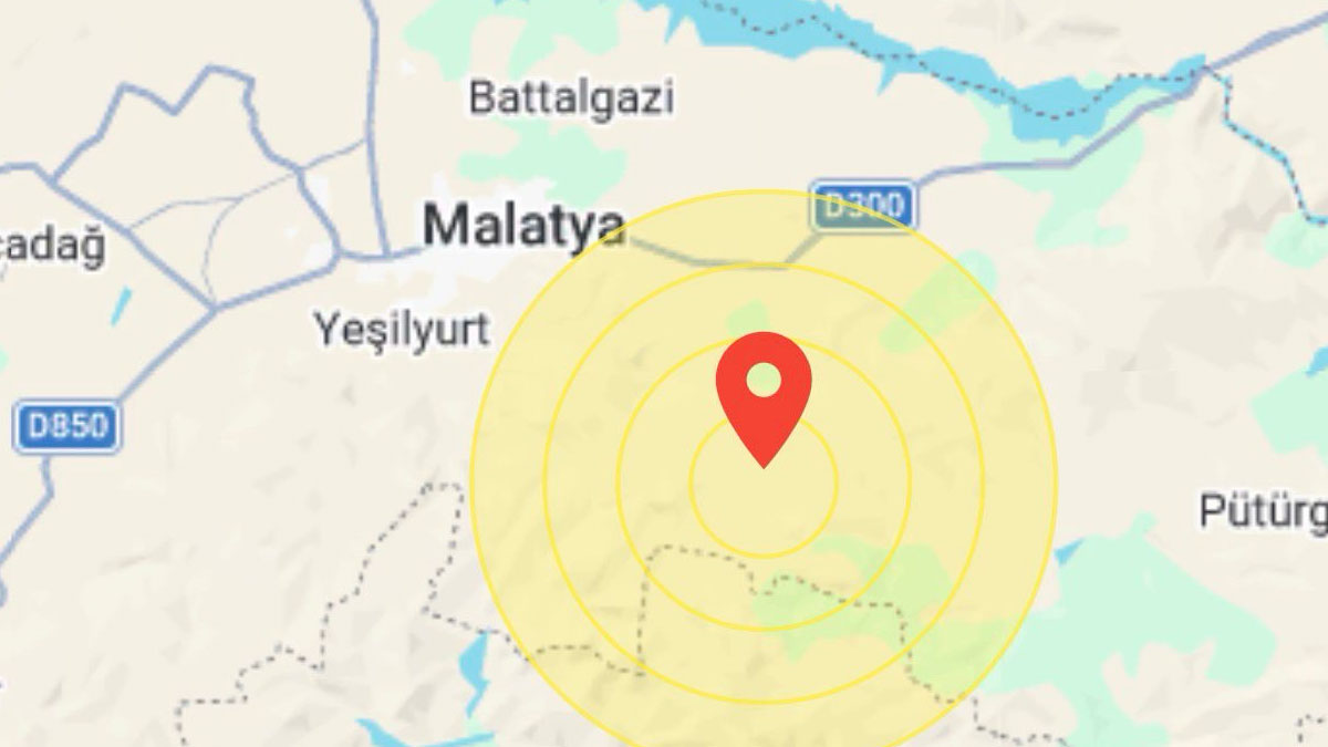 Malatya'da korkutan deprem