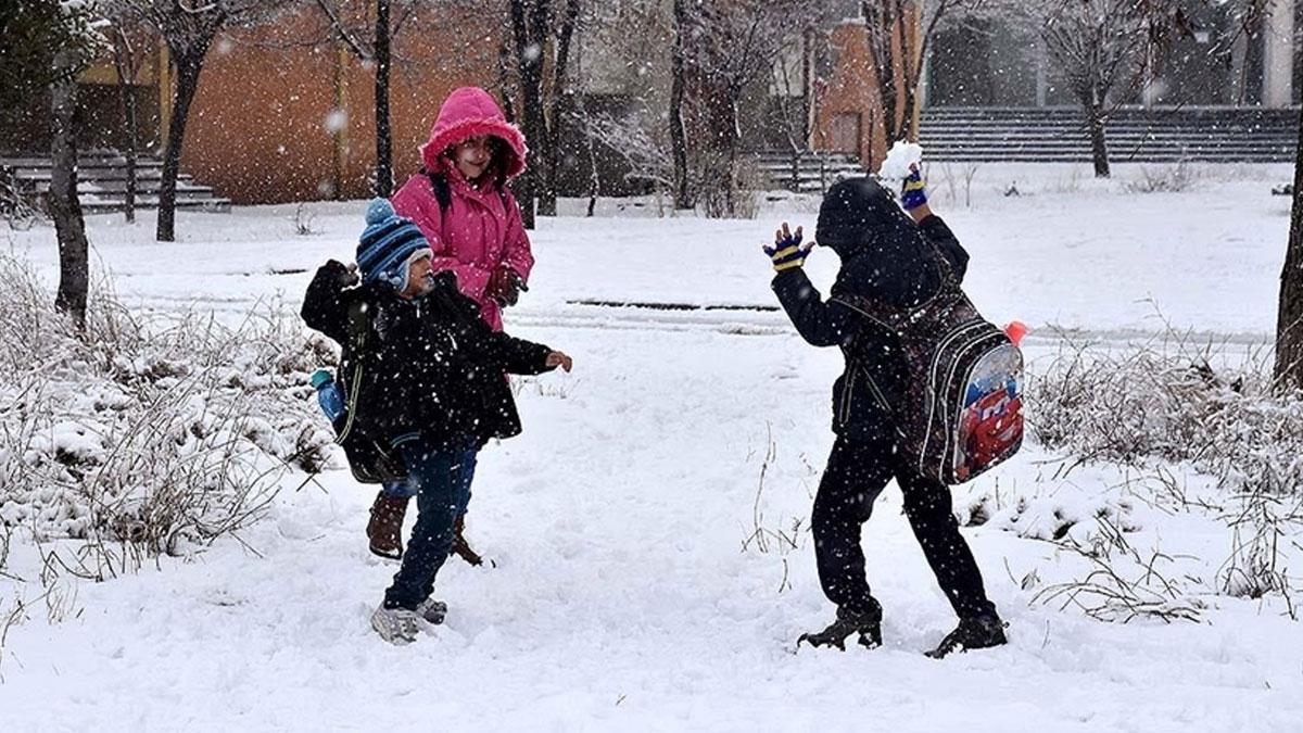 Ordu'da eğitime kar engeli