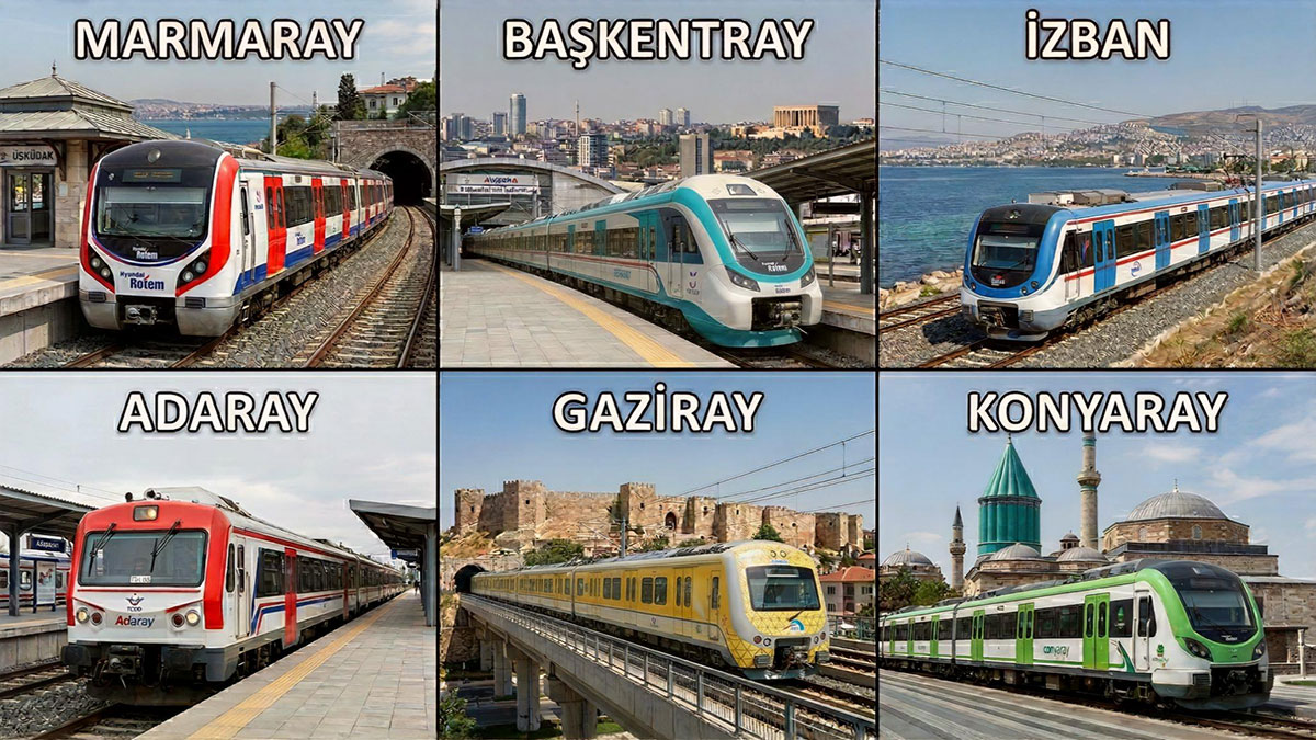 UAB, kent içi raylı sistem hatlarıyla metropollere nefes aldırıyor