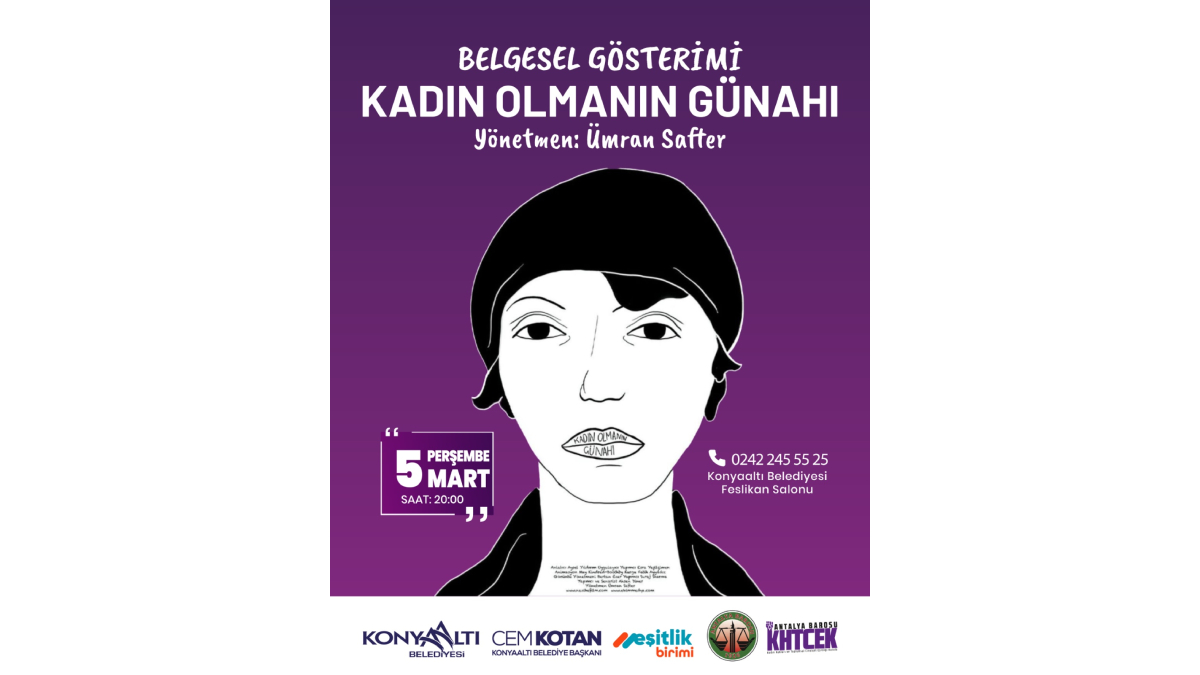 Konyaaltı’nda Nezihe Muhiddin Belgeseli gösterimi yapılacak