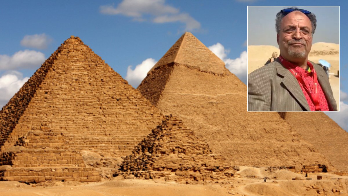 Mısır piramidine çizim yapan rehber tutuklandı