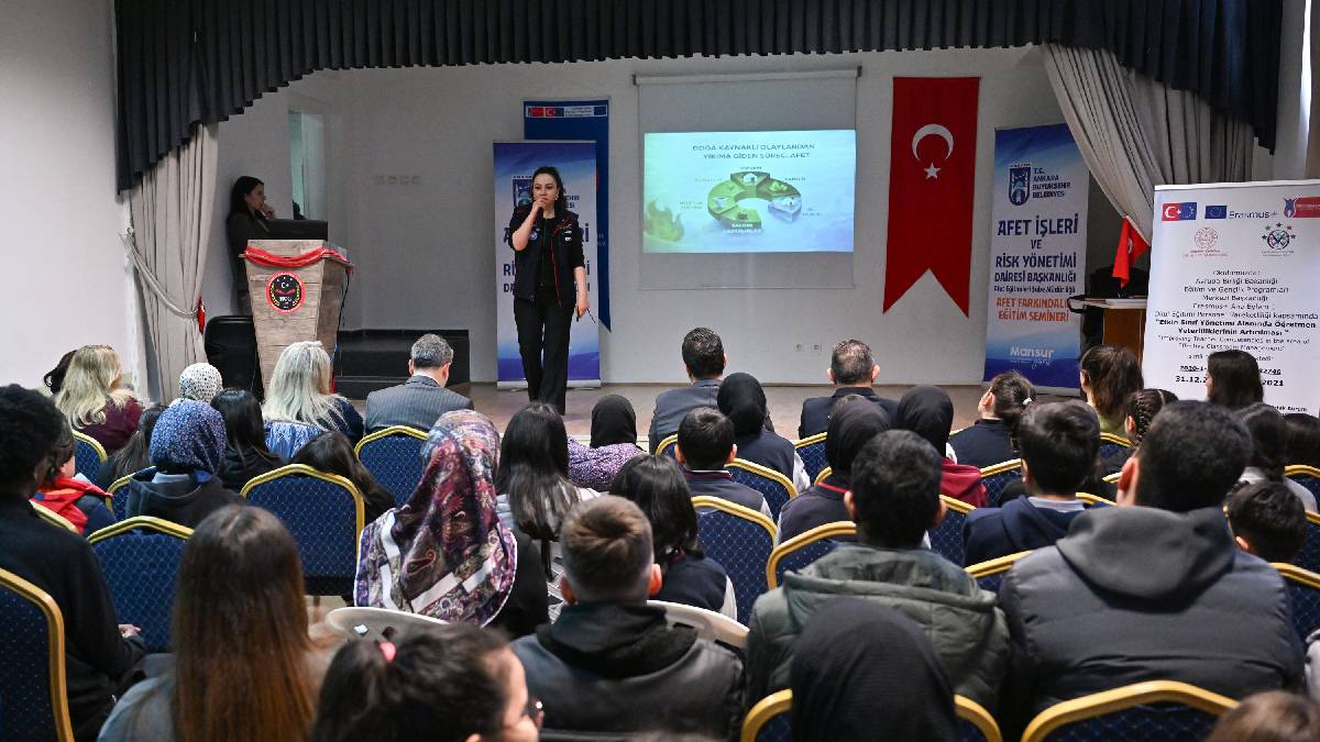 ABB’den Deprem Haftası’nda öğrencilere afet farkındalık eğitimi ve tatbikatı