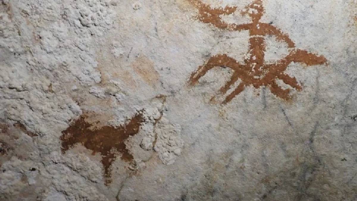 Endonezya’da 67 bin 800 yıllık mağara sanatı bulundu