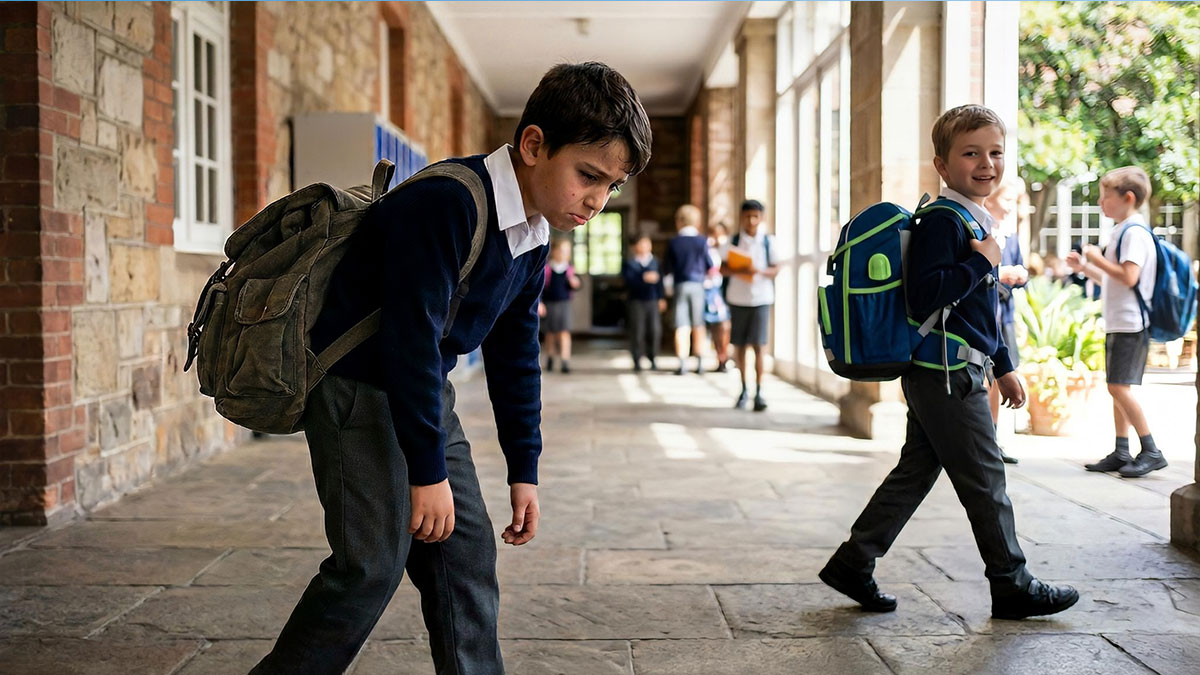 Dev okul çantaları çocukları fıtık hastası yapıyor