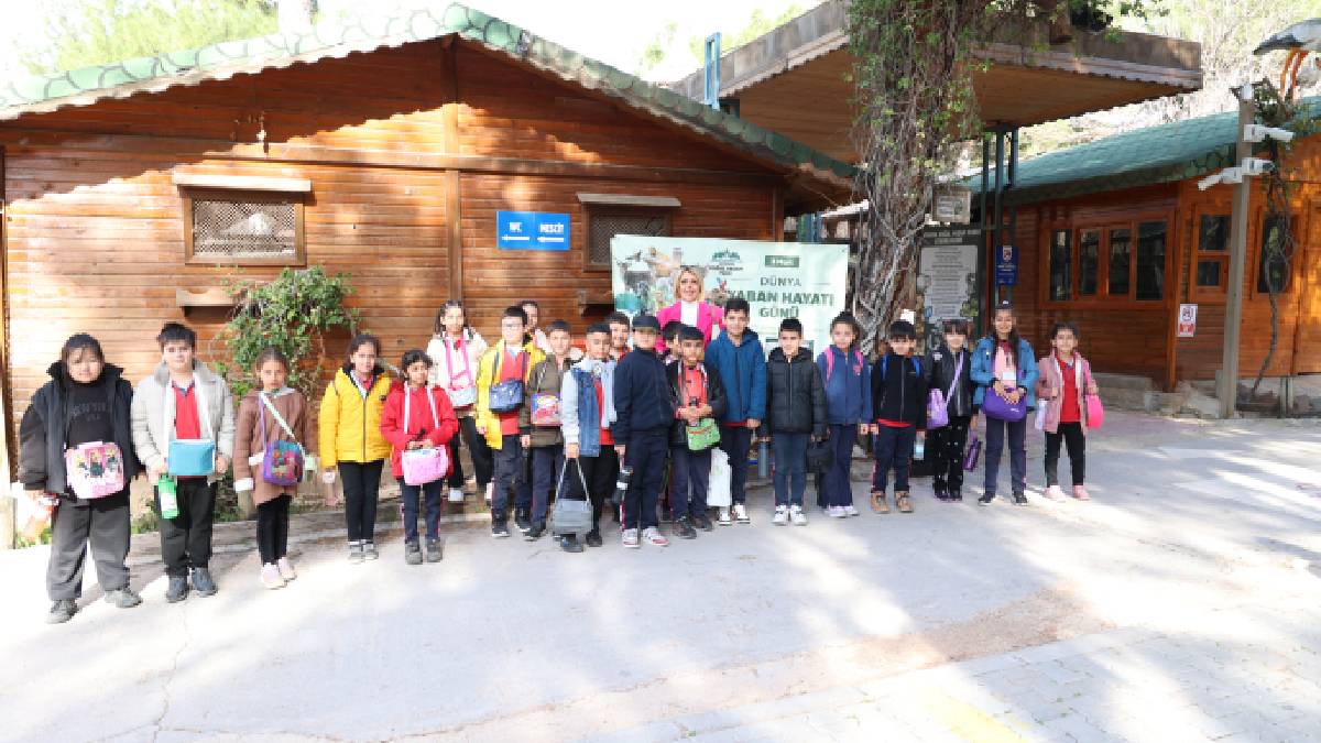 Çocuklar hayvanları ve yaban hayatını tanıma fırsatı buldu