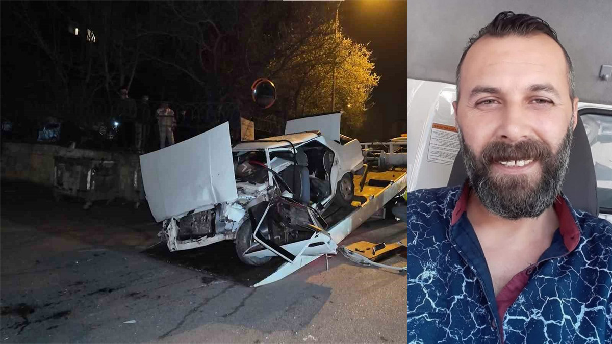 Kartal'da feci kaza! Otomobil duvara çarptı, sürücü hayatını kaybetti