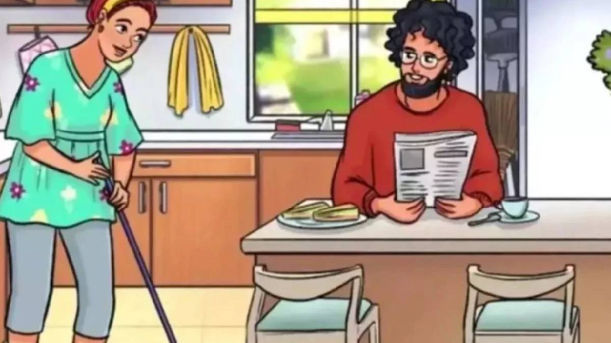 Sadece dikkati en keskin olanlar görüyor! Mutfaktaki bu tuhaflığı 15 saniyede bulabilir misin?