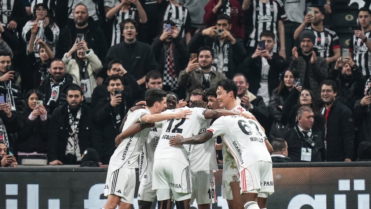 Kartal 4 golle kazandı: Beşiktaş çeyrek finalde
