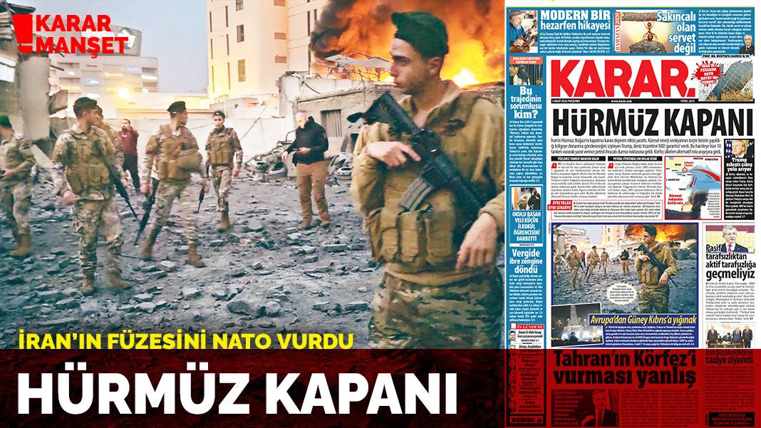 İran'ın füzesini NATO vurdu: Hürmüz kapanı