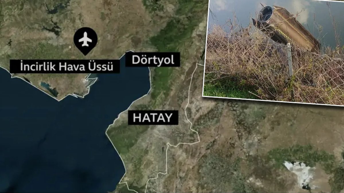 Wall Street Journal Hatay'da NATO'nun vurduğu İran füzesini yazdı: "Hedefi 'Kıbrıs' değil, İncirlik Üssü'ydü"