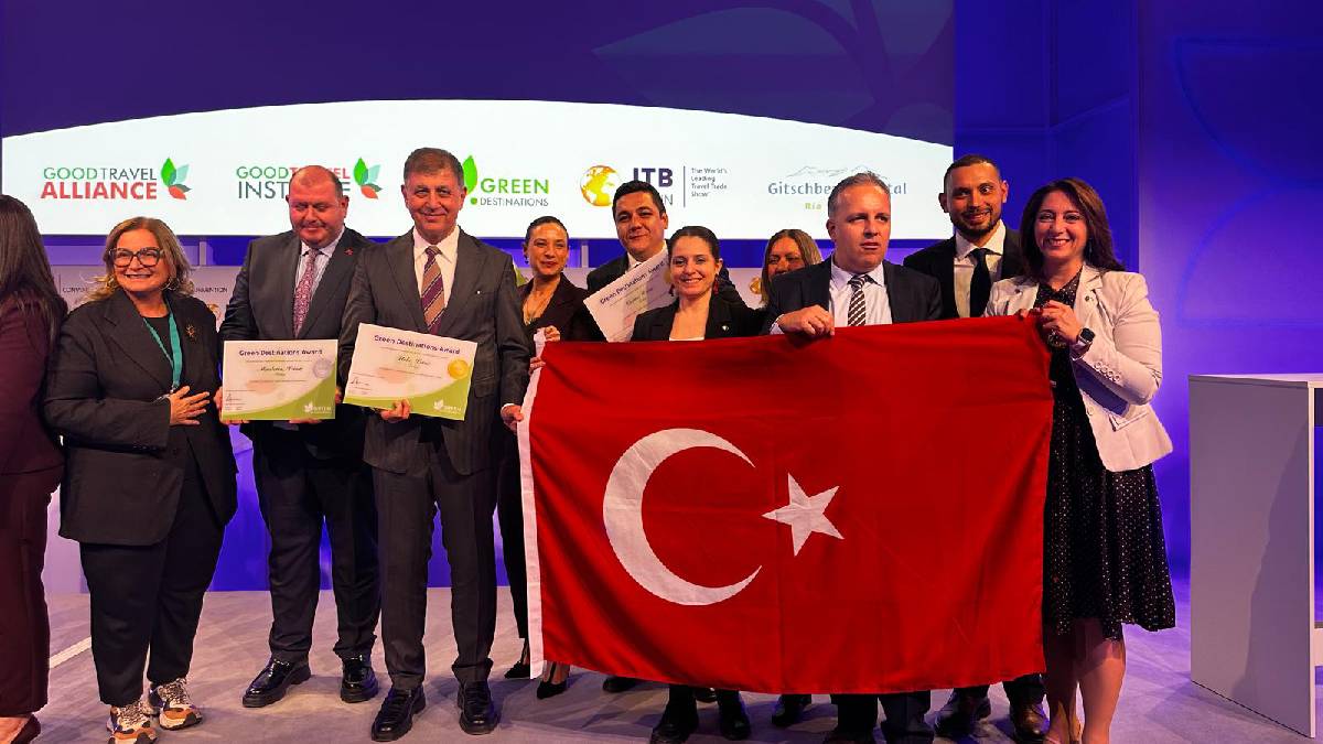 Sürdürülebilir turizmde uluslararası başarı: İzmir ITB Berlin’den 4 sertifika ve 1 ödülle döndü