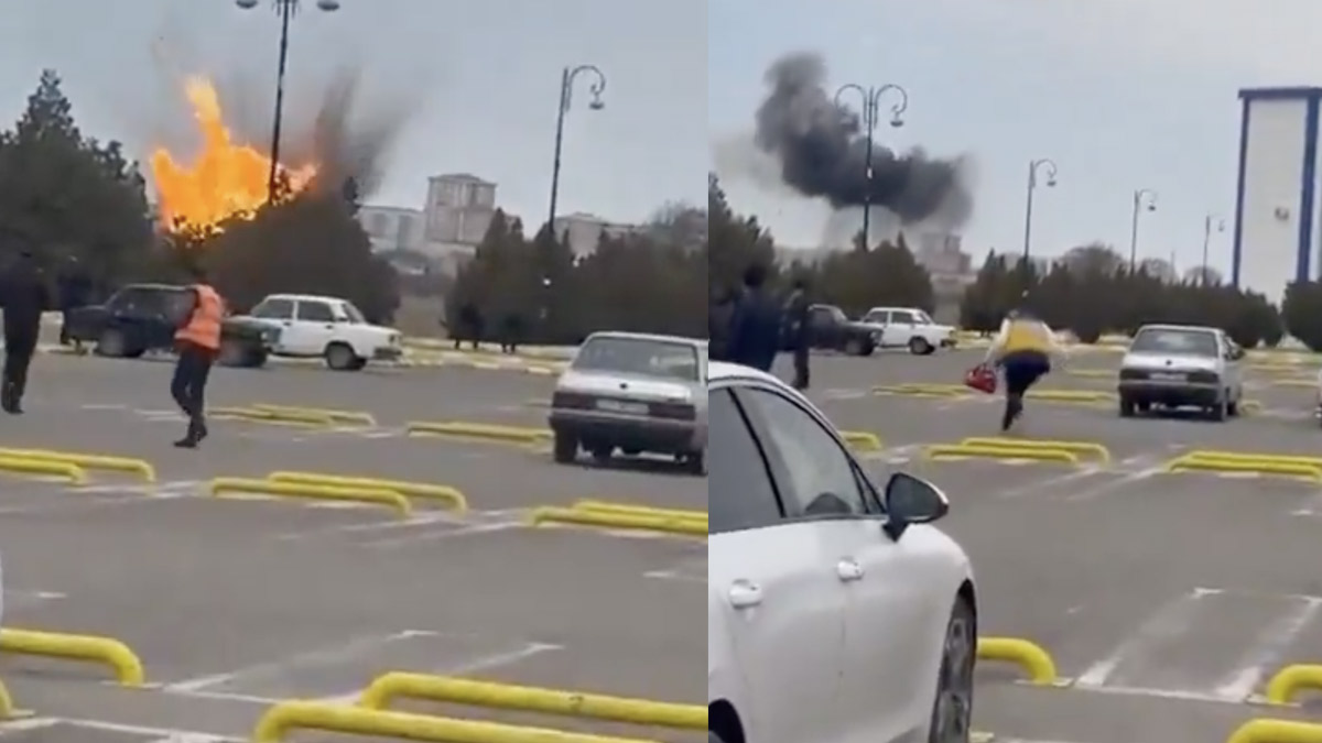 Savaş Azerbaycan'a sıçradı! Nahçıvan Havalimanı vuruldu