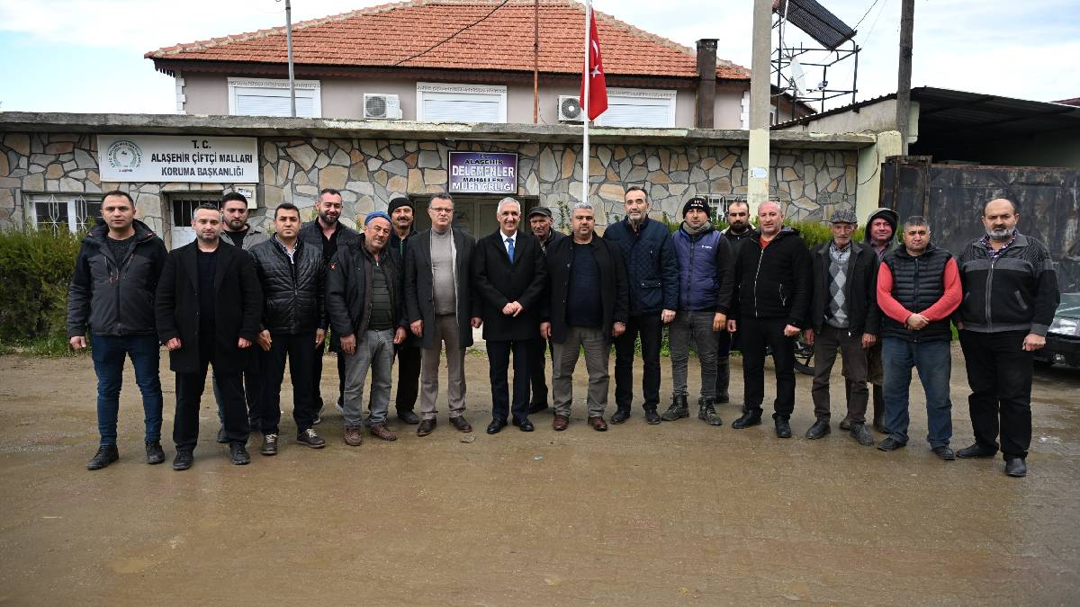 Alaşehir Delemenler’de 40 yıllık su çilesi son buluyor: 17 kilometrelik hat yenileniyor