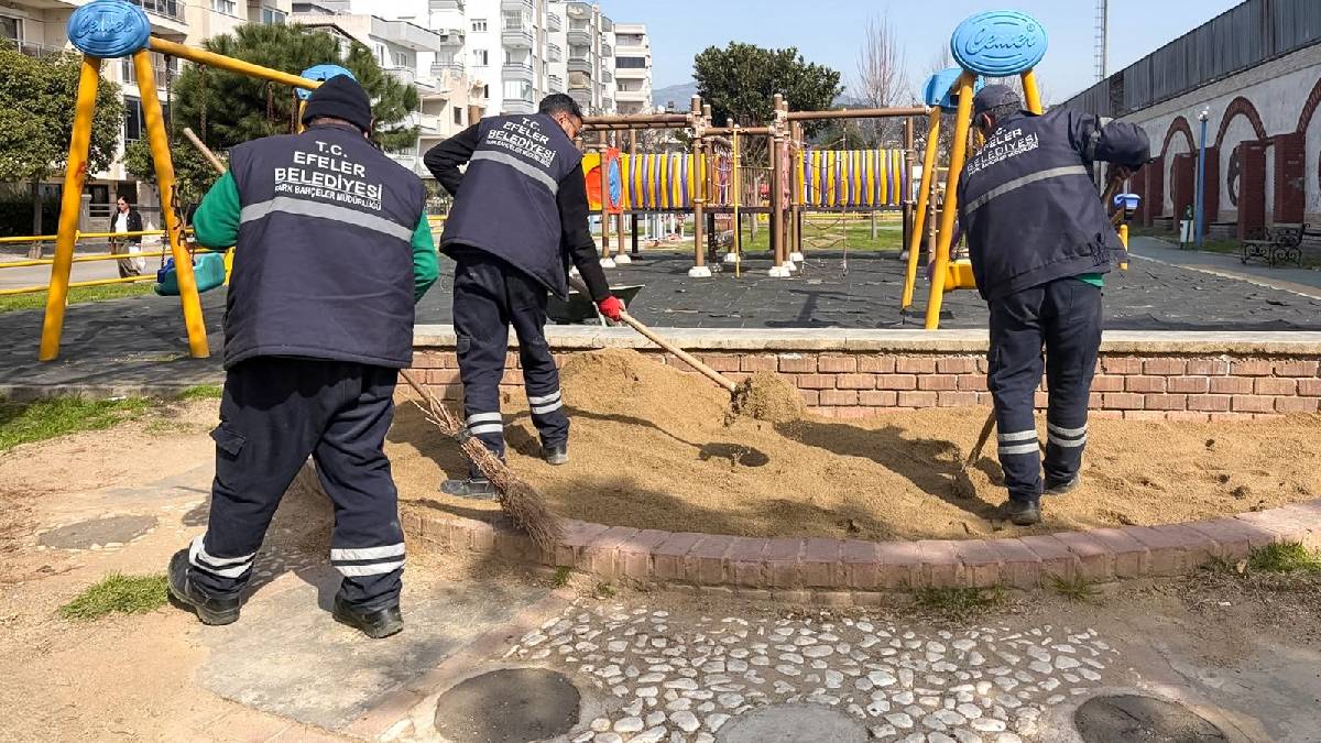 Çocukların mutluluğuna Efeler Belediyesi dokunuşu