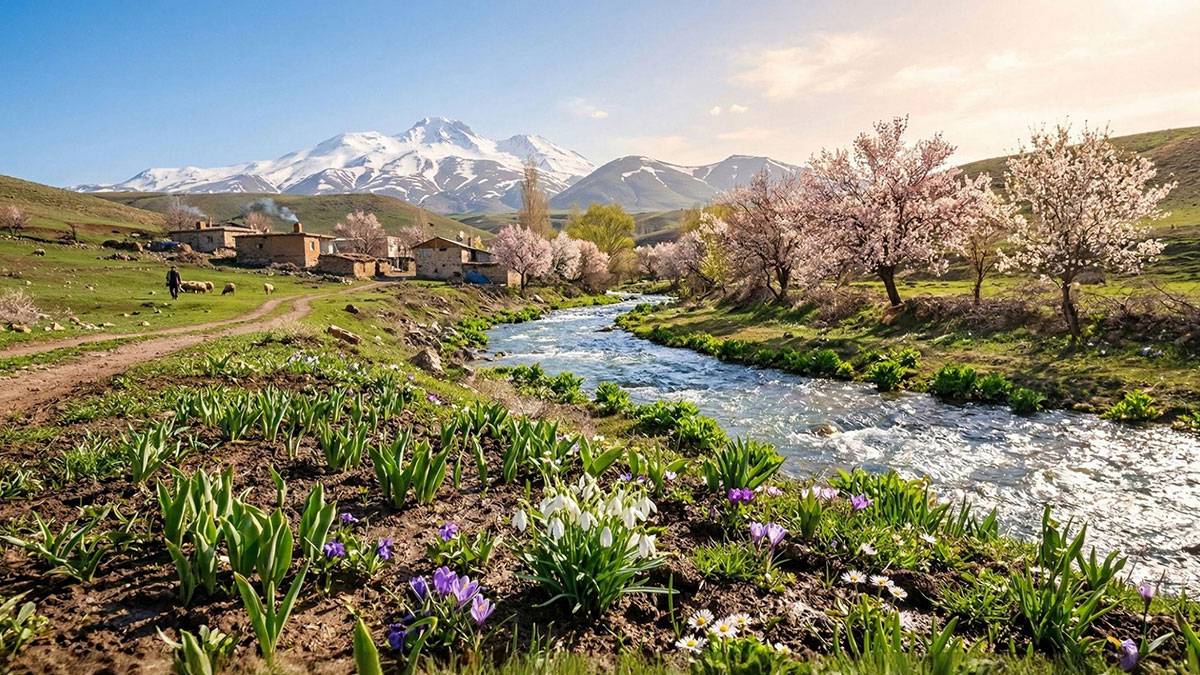 Üşümekten bıkanlara müjde: Cemre, toprakla buluştu